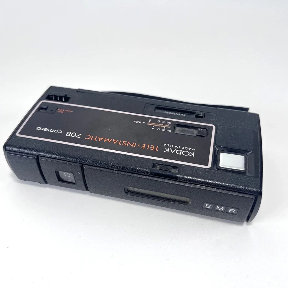 Vintage Kodak Tele-Instamatic 708 110-film Camera Untested